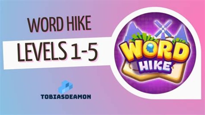 One-dimensional; straight Word Hike – Answers