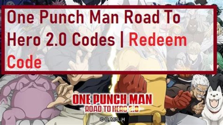 One-Punch Man: Road to Hero 2.0 – Codes List 2024