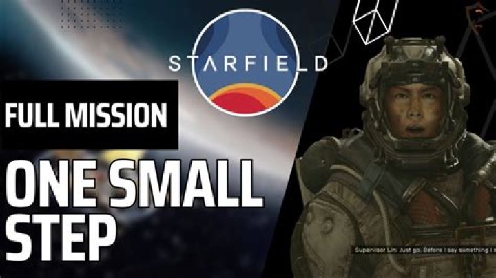 One Small Step, Starfield Mission