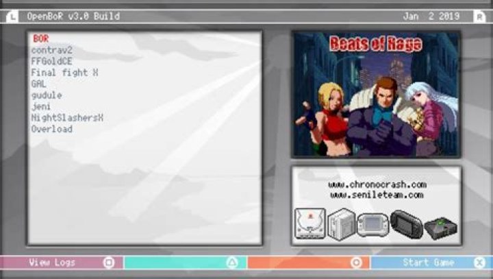 OpenBOR Vita - Vita Homebrew Games (Game engine)