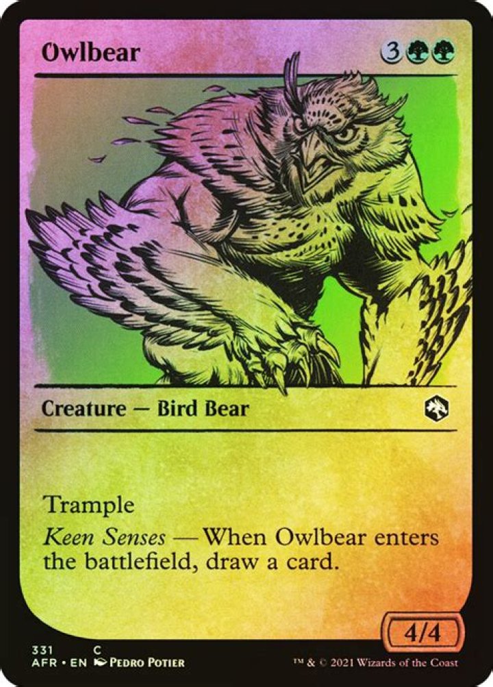 Owlbear (Showcase) | Adventures in the Forgotten Realms - Variants