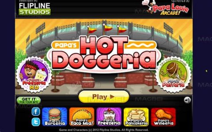 Papa's Hot Doggeria - Papa Louie Games