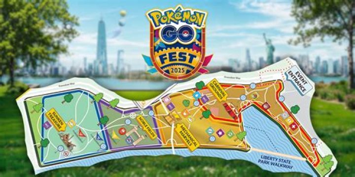 Pokemon Go Fest 2023 New York City Map, Quiet Room, Battle Ground, First Aid and More