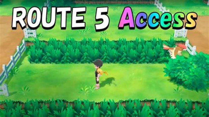 Pokémon Let's Go Route 5 and Day Care Center - available Pokémon, items and trainers