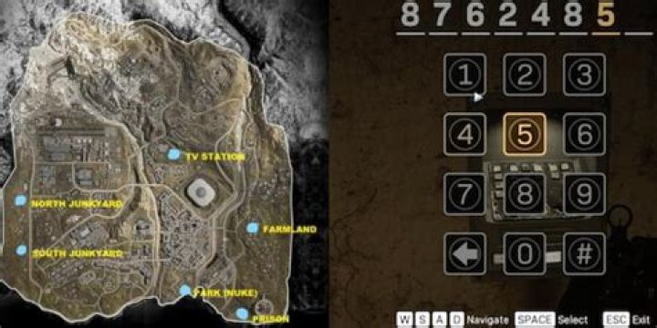 Prison Bunker Code in Call of Duty Warzone