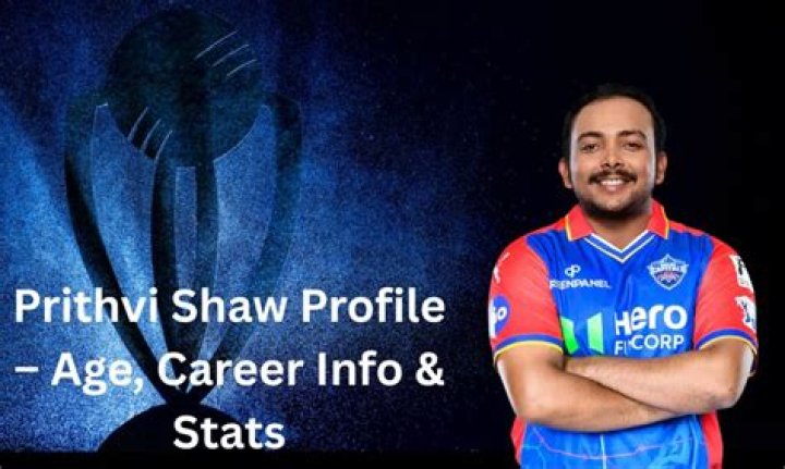 Prithvi Shaw Age, Biography And Career