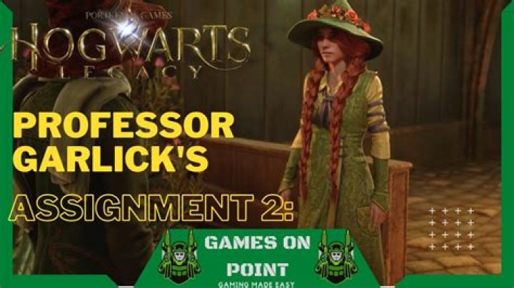Professor Garlick's Assignment 2 Walkthrough - Assignments - Side Quests | Hogwarts Legacy