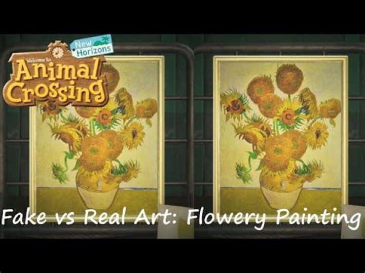 Real vs. Fake Art - Crazy Redd - Special Visitors | Animal Crossing: New Horizons