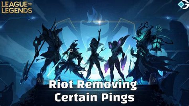 Riot Removing Certain Pings In League of Legends