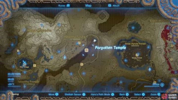 Rona Katcha Shrine - Woodland Region - Towers and Shrines | The Legend of Zelda: Breath of the Wild