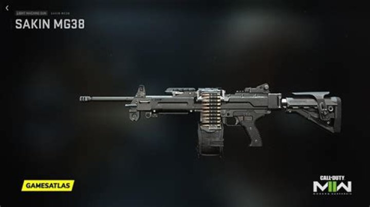 SAKIN MG38 | Blueprints List in Warzone and MW2