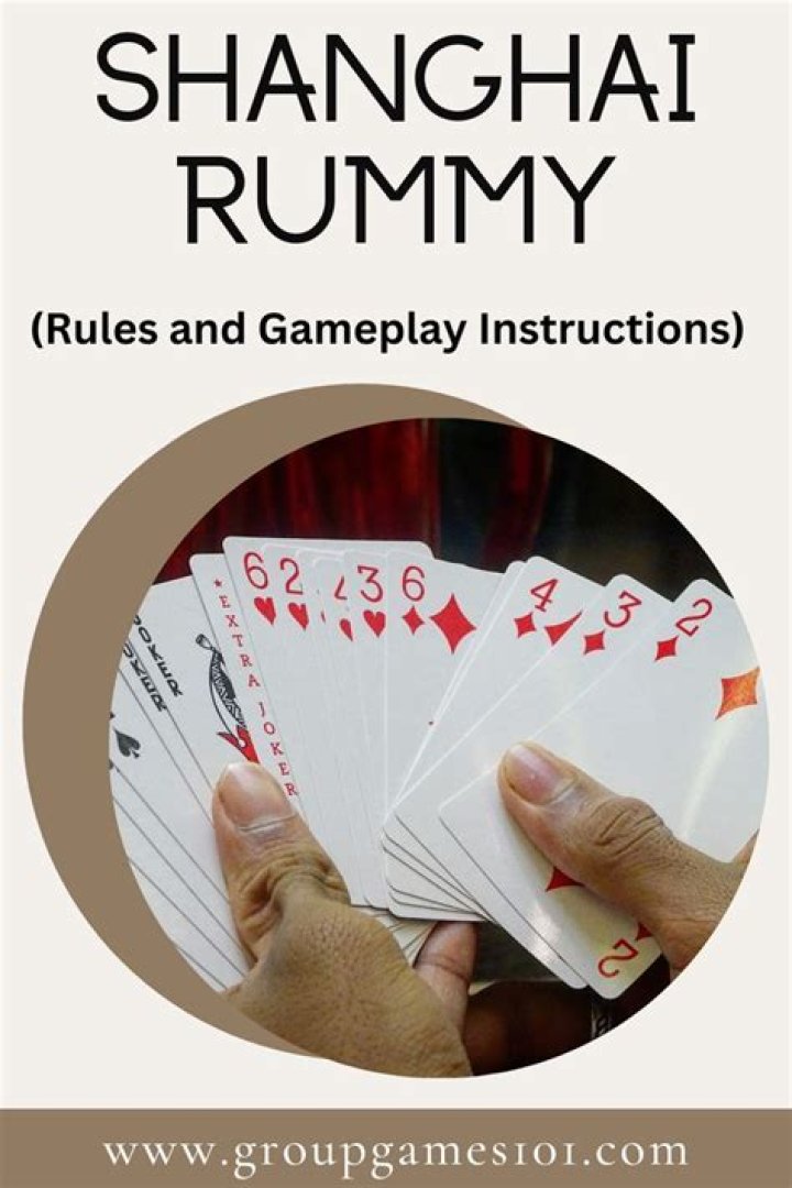 Shanghai Rummy (Rules and Gameplay Instructions)