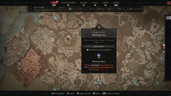 Shifting City - Diablo IV Database