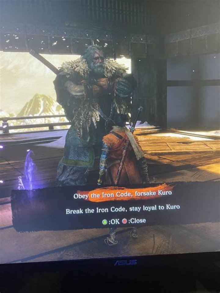 Should I break or obey Sekiro?