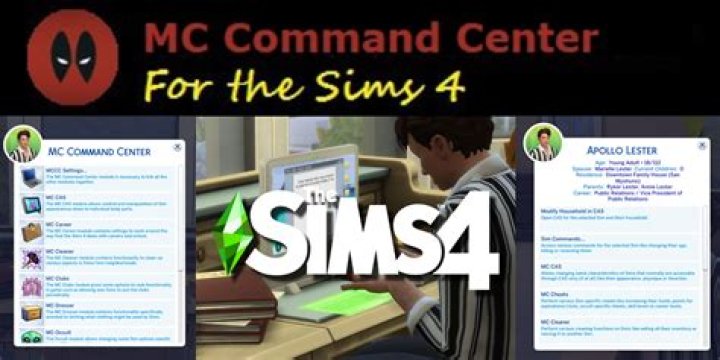 Sims 4 MC Command Center Mod