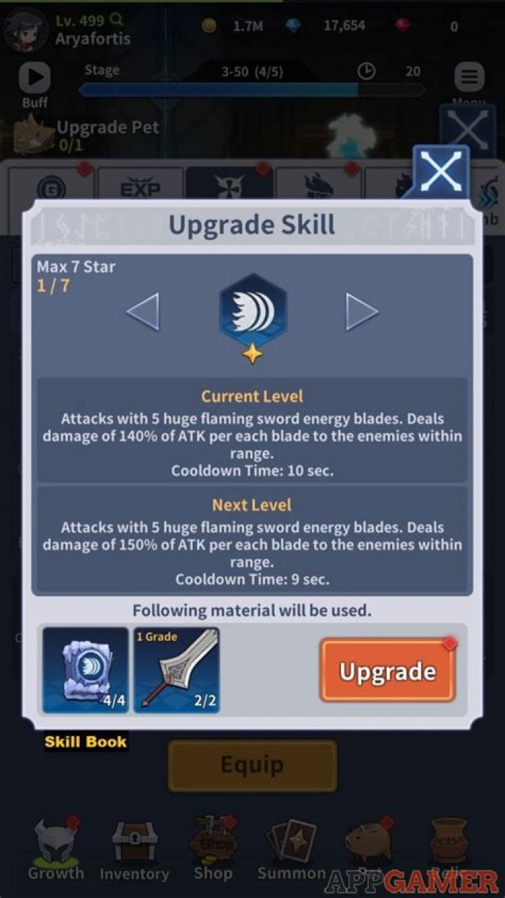 Skills Guide - Blade Idle