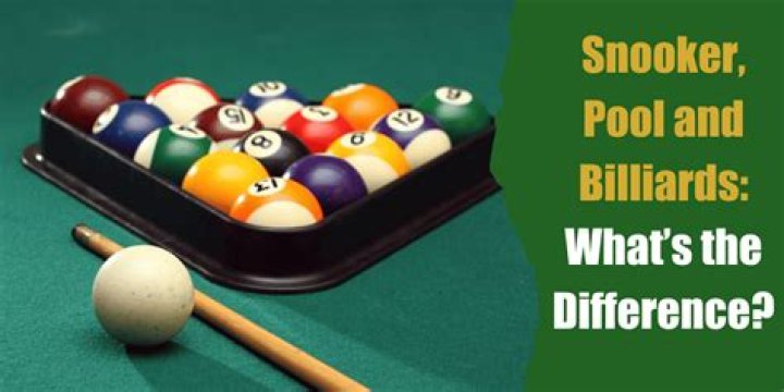Snooker, Pool and Billiards: What’s the Difference?