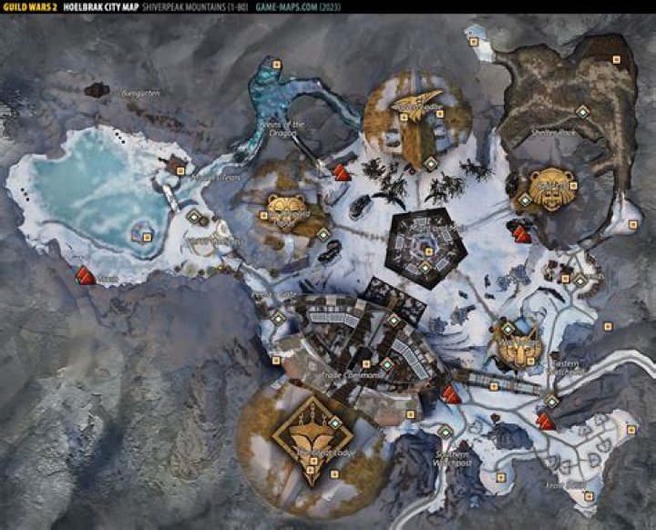 Snowden Drifts Map Guild Wars 2