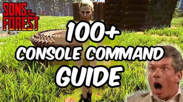 Sons Of The Forest – Console Commands (Cheat Codes)
