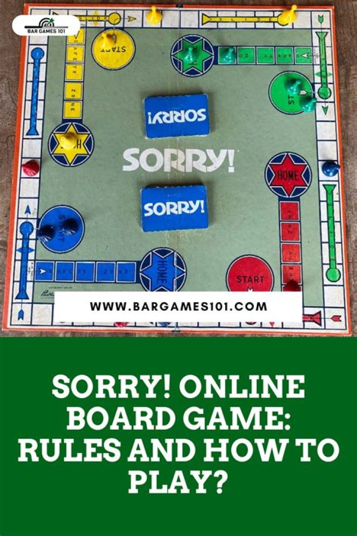 Sorry! Online Board Game: Rules And How to Play?
