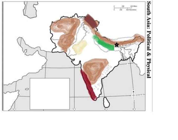South Asia landforms Quiz