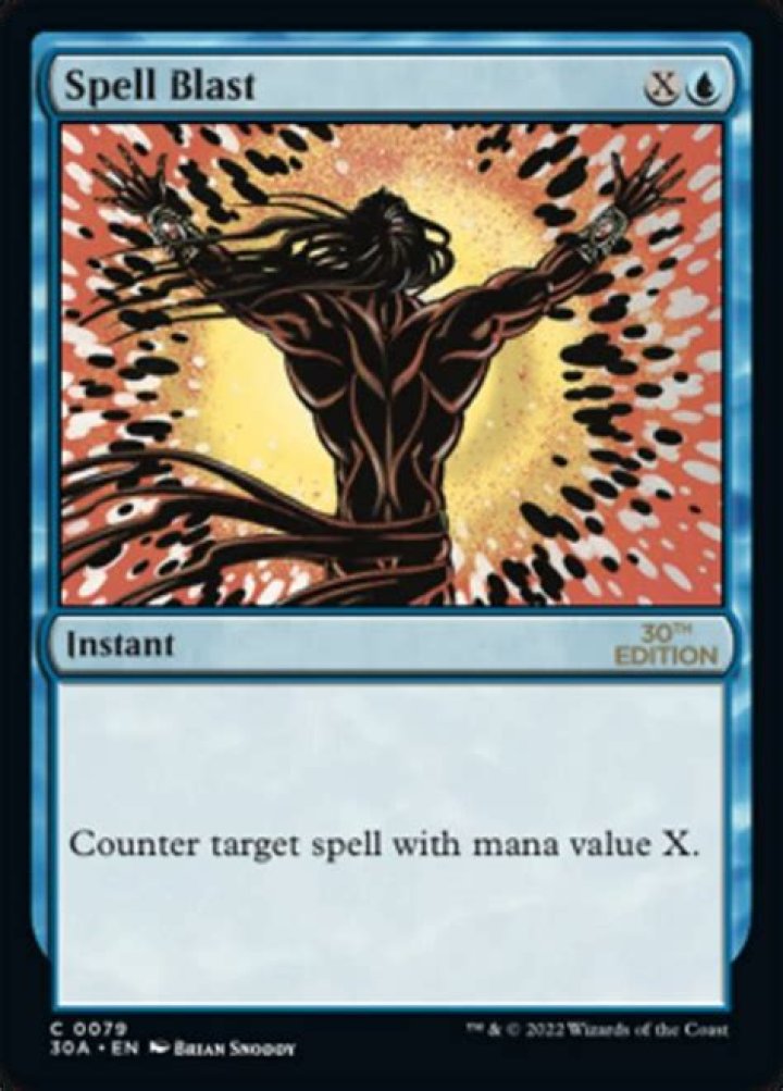 Spell Blast (Not Tournament Legal) | Collectors' Edition