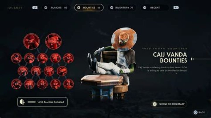 Star Wars Jedi: Survivor - Bounty Hunter Locations