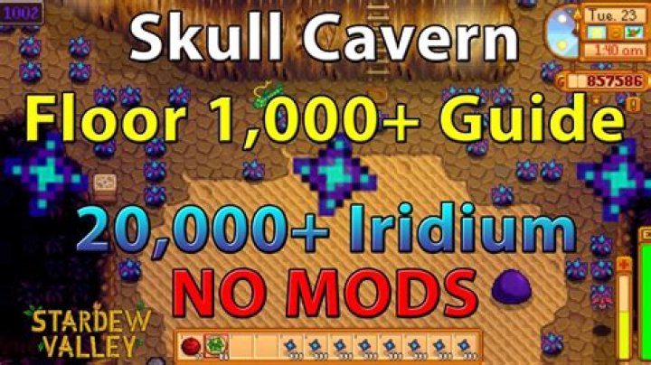 Stardew Valley – Guide to Skull Cavern Floor 100