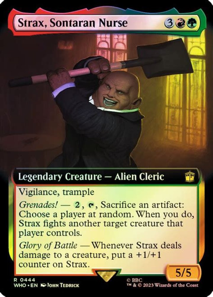 Strax, Sontaran Nurse (Extended Art) | Doctor Who Commander - Variants