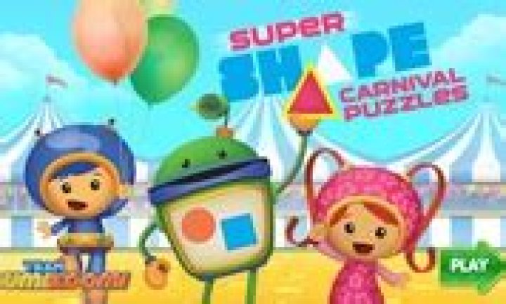 Super Shape Carnival Puzzles - Team Umizoomi Games