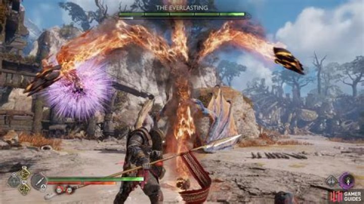 The Everlasting Dragon Secret Boss in Svartalfheim - Strategies - Bosses | God of War: Ragnarok