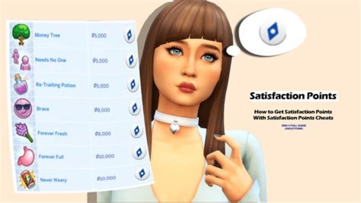 The Sims 4 Satisfaction Points Cheat