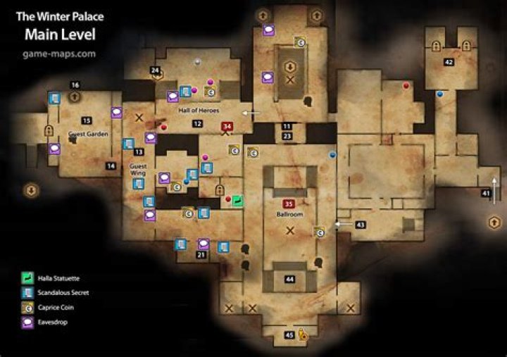 The Winter Palace Dragon Age: Inquisition Map