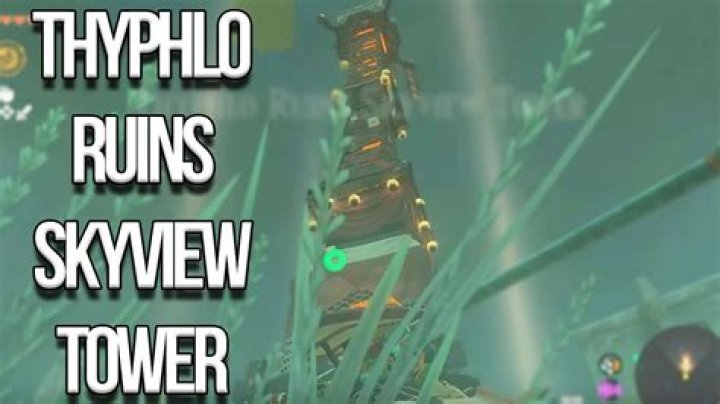 Thyphlo Ruins Skyview Tower - Zelda Tears Of The Kingdom