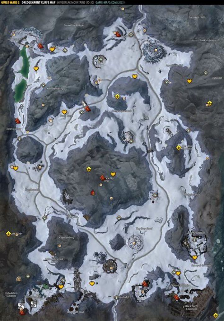 Timberline Falls Map Guild Wars 2