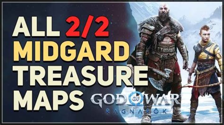 Treasure Maps, God of War Ragnarök Points of interest