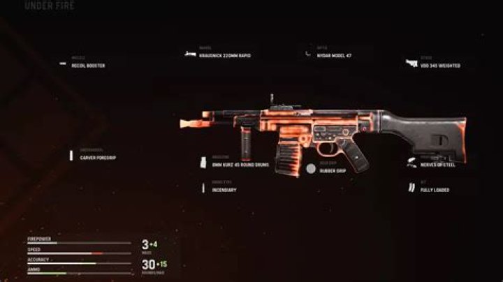Under Fire / Heat Sink | COD Warzone and Vanguard Weapon Blueprint