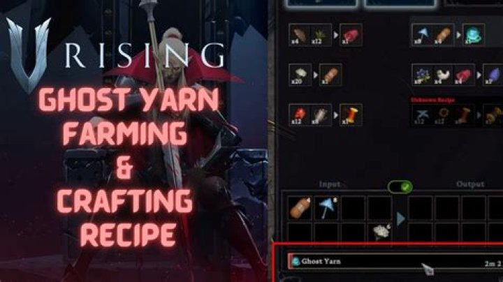 V Rising: How to Get Ghost Yarn 2024 (January)