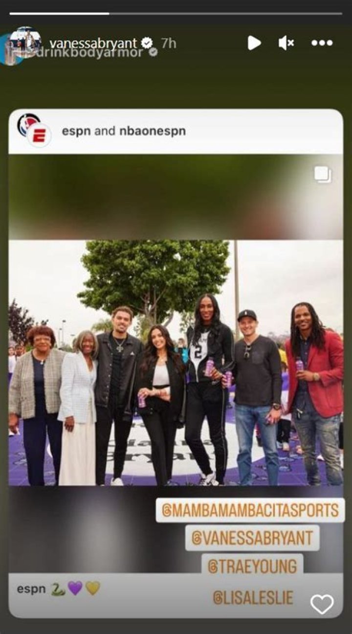 Vanessa Bryant’s Photos With Trae Young Go Viral