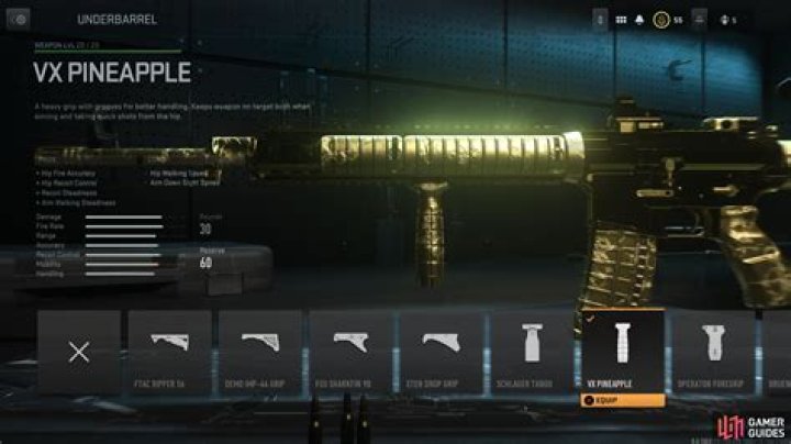 VX Pineapple | Underbarrel in Warzone, MW3 and MW2