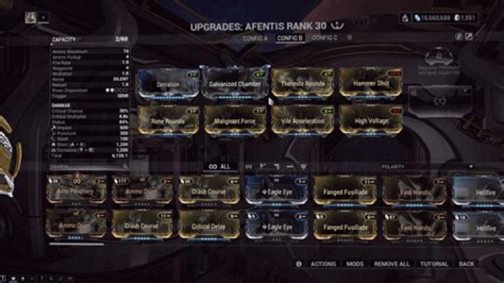 Warframe Afentis Build 2023 Guide