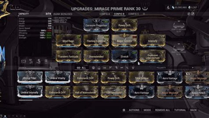 Warframe Mirage Build 2023 Guide