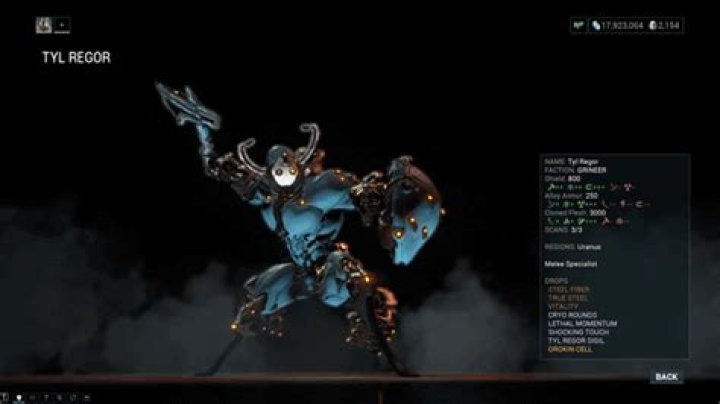 Warframe Tyl Regor Guide 2024 (Drops, Location, Weakness & Defeating)