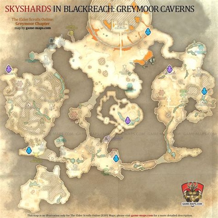 Western Skyrim Map - The Elder Scrolls Online: Greymoor (ESO)