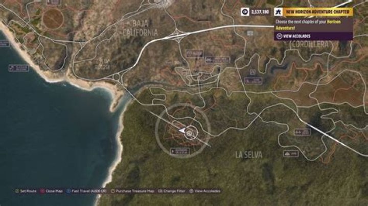 Where is Aerodromo En La Selva in Forza Horizon 5?