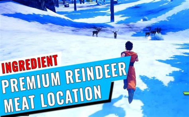 Where to find Premium Reindeer Meat in Dragon Ball Z Kakarot