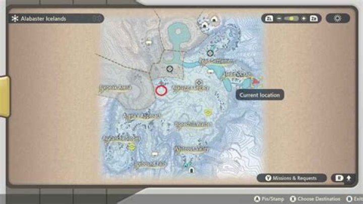 Where to find Zeke in the Alabaster Icelands in Pokémon Legends: Arceus