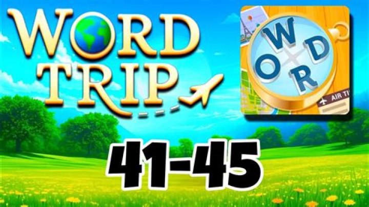 Word Trip Level 4735 Answers