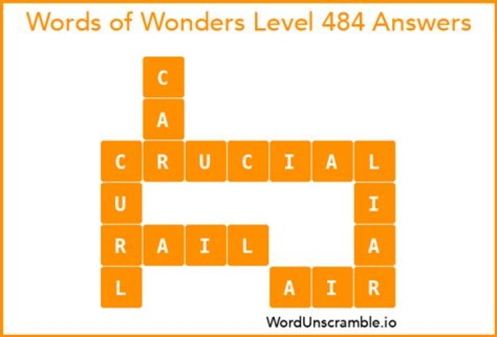 
WOW Level 484 Answers [Crossword+Guru+Search] All Answers