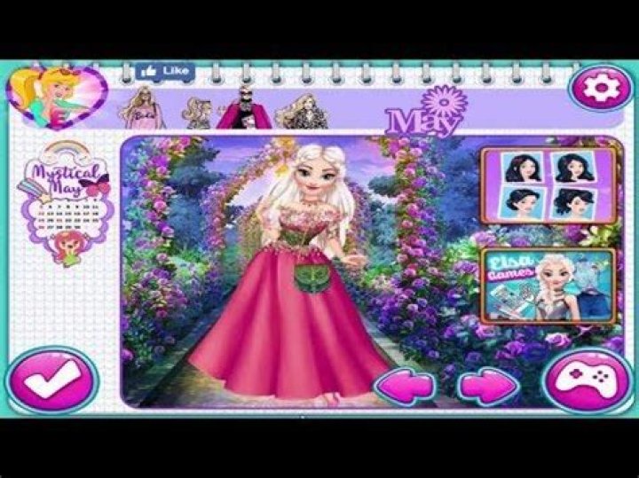 Year Round Fashionista: Elsa - Frozen Games